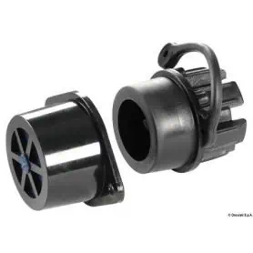 Valve cap for inflatable boats.