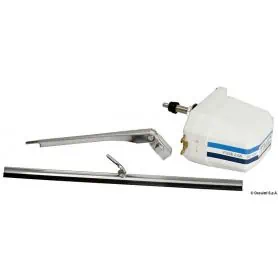 Streamlined, watertight windshield wiper.