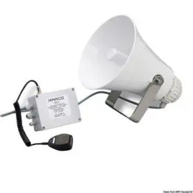 Tromba MARCO elettronica con amplificatore per imbarcazioni dai 20 ai 75 metri
