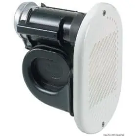 Electropneumatic HURRICANE trumpet with built-in compressor in the trumpet and mask.