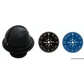 Recessed compass + telescopic wraparound opening RIVIERA 4"