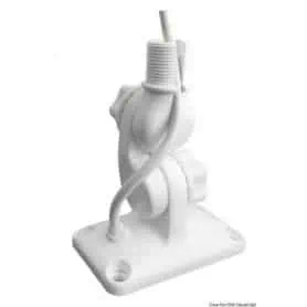 Base GLOMEX con passacavo incorporato consigliato per antenne 1,5 mt