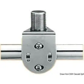 Supporto antenna GPS/VHF fisso per pulpito