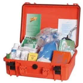 Kit di pronto soccorso tabella D Realizzata in accordo con il D.M. 10/03/2022 in vigore dal 10/05/20