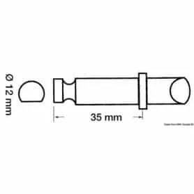Chrome-plated brass faucet