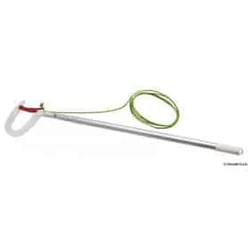 Telescopic hook for mooring to buoys