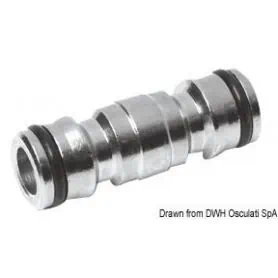 Raccordo in ottone cromato