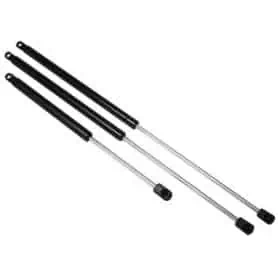 Gas spring with painted steel eye - ball