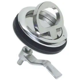 Bolt latch for closing doors