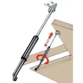 Telescopic compass
