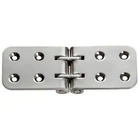 Precision flip hinge with 180Â° rotation.
