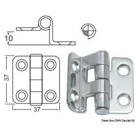 2 mm swing hinge.