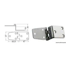 2 mm swing hinge