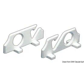 Wall-mounted fishing rod holder