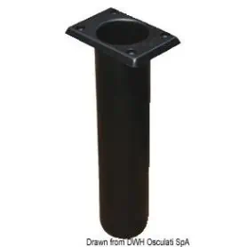 UV stabilized polypropylene fishing rod holder