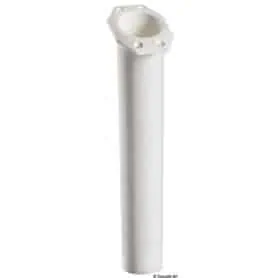 Recessed single fishing rod holder