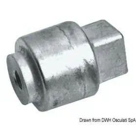 Cylinder anode for Yamaha 80/100 HP.