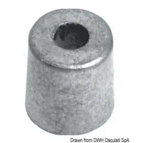 Cylinder anode for Yamaha 2.5/70HP