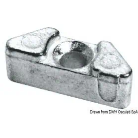 Anodo cilindro in zinco per Yamaha 6-350 HP