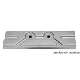 Outboard motor plate 150 HP 4 stroke.