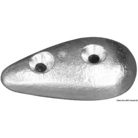 Anodo a saponetta in zinco
