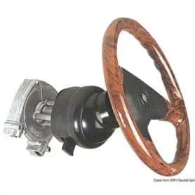 Sistema di guida rotativo con inclinazione regolabile del volante