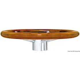 Teak crown steering wheel