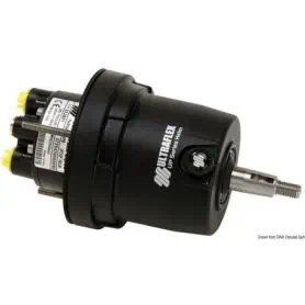 ULTRAFLEX hydraulic steering system for outboard engines up to 150/175 HP.