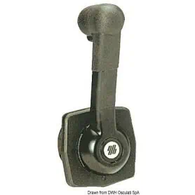 Concealed wall-mounted single-lever control