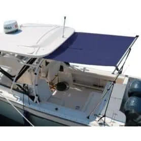 Tendalino con bracci telescopici, tettucci rigidi, tetti Flying bridge