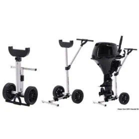 Cavalletto motore ODESEA TX-65 con ruote e pieghevole