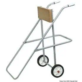 Cavalletto porta motore con ruote