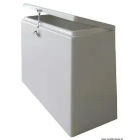 Chest/trunk/tank cover that can be opened.