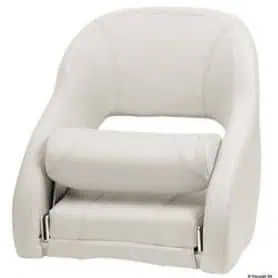 Sedile anatomico imbottito con Flip UP H52R