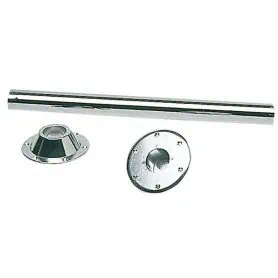 Gamba tavolo in acciaio inox