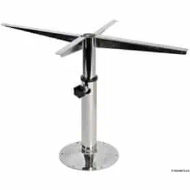 Supporto per tavolo girevole e telescopico