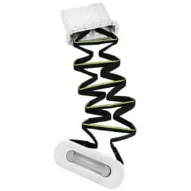 Recessed emergency ladder suitable to meet ISO 15085 and ABYC H-41 standards.