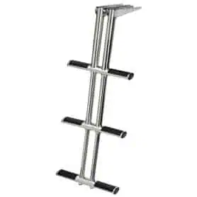 Telescopic DIVER ladder from platform.