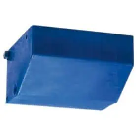 Rigid polyethylene tank for black water.