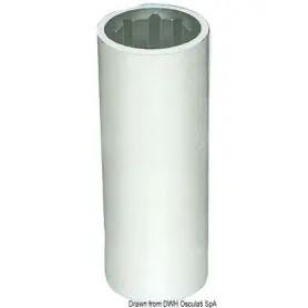 Bush for axle lines with external resin armor