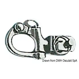 Snap shackle for blocks VIADANA