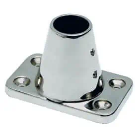 Base for candle holder in cast AISI 316