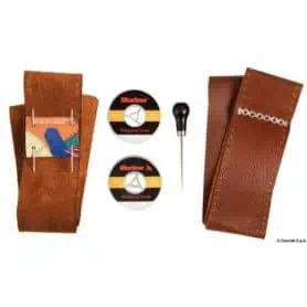 Leather wheel cover kit.