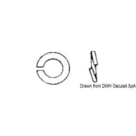 Grower washers UNI 1751 DIN 127