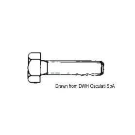 Hexagon head bolts, fully threaded, UNI 5739 DIN 933.