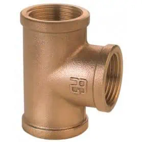 2" bronze tee