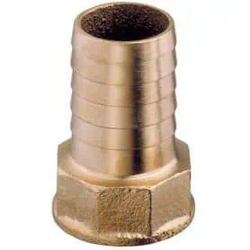 PORTAGOMMA OTTONE FEMMINA  1"1/2 X 38