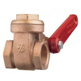 SARACINESCA CHIUSURA RAPIDA CORPO BRONZO DA 1/2"
