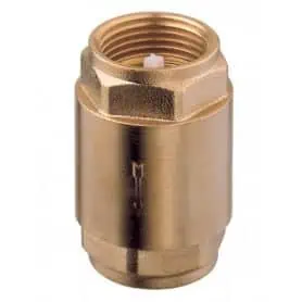 VALV. DI RITEGNO A MOLLA OTTONE 1"1-4"