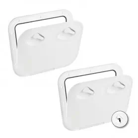 WHITE MIDDLE LINE COUNTER 380X380 MM